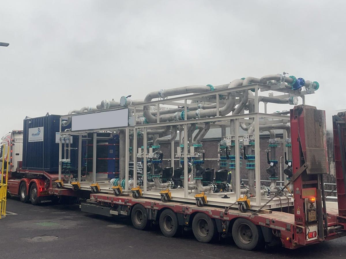 Irish Distillers Middleton Industrial Heat Pump Plantroom